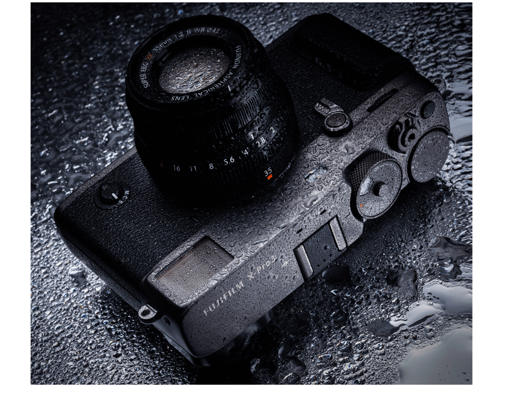 Fujifilm X-Pro 3 in the rain