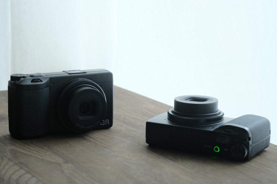 Two Ricoh GRIIIs